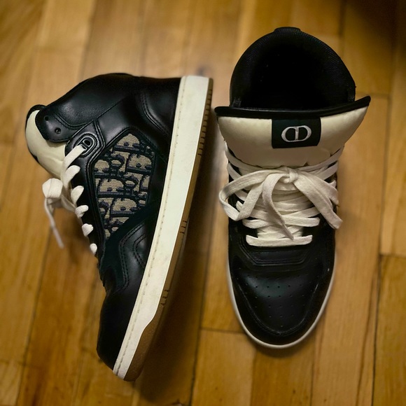 Mens Christian Dior Mid-Top Sneakers - Picture 1 of 5